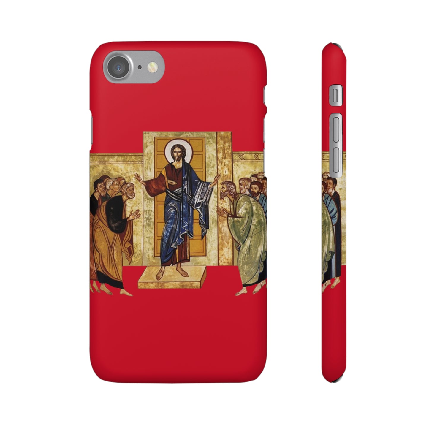 Apparition to the Disciples iPhone's Snap Cases (Red)