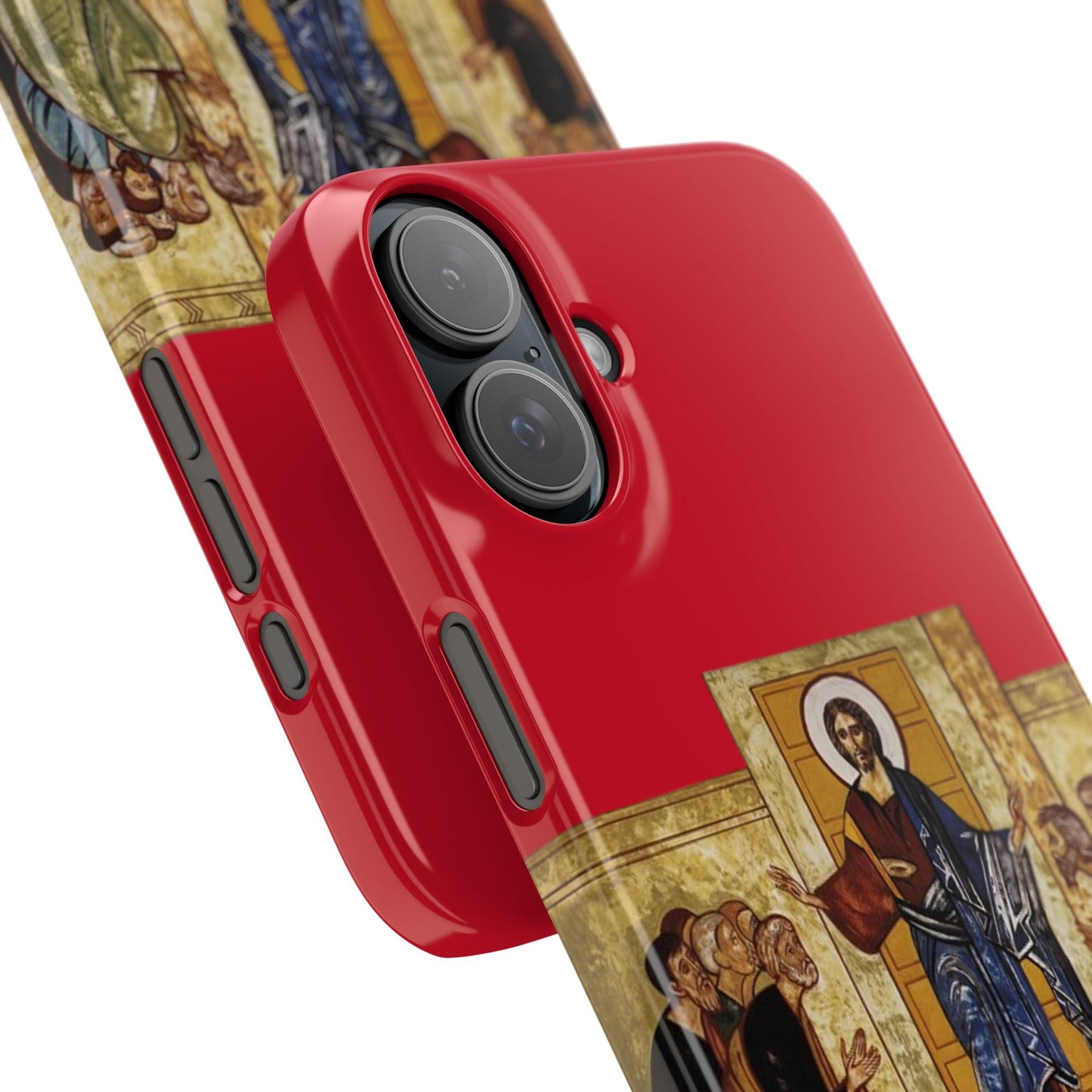 Apparition to the Disciples iPhone's Snap Cases (Red)