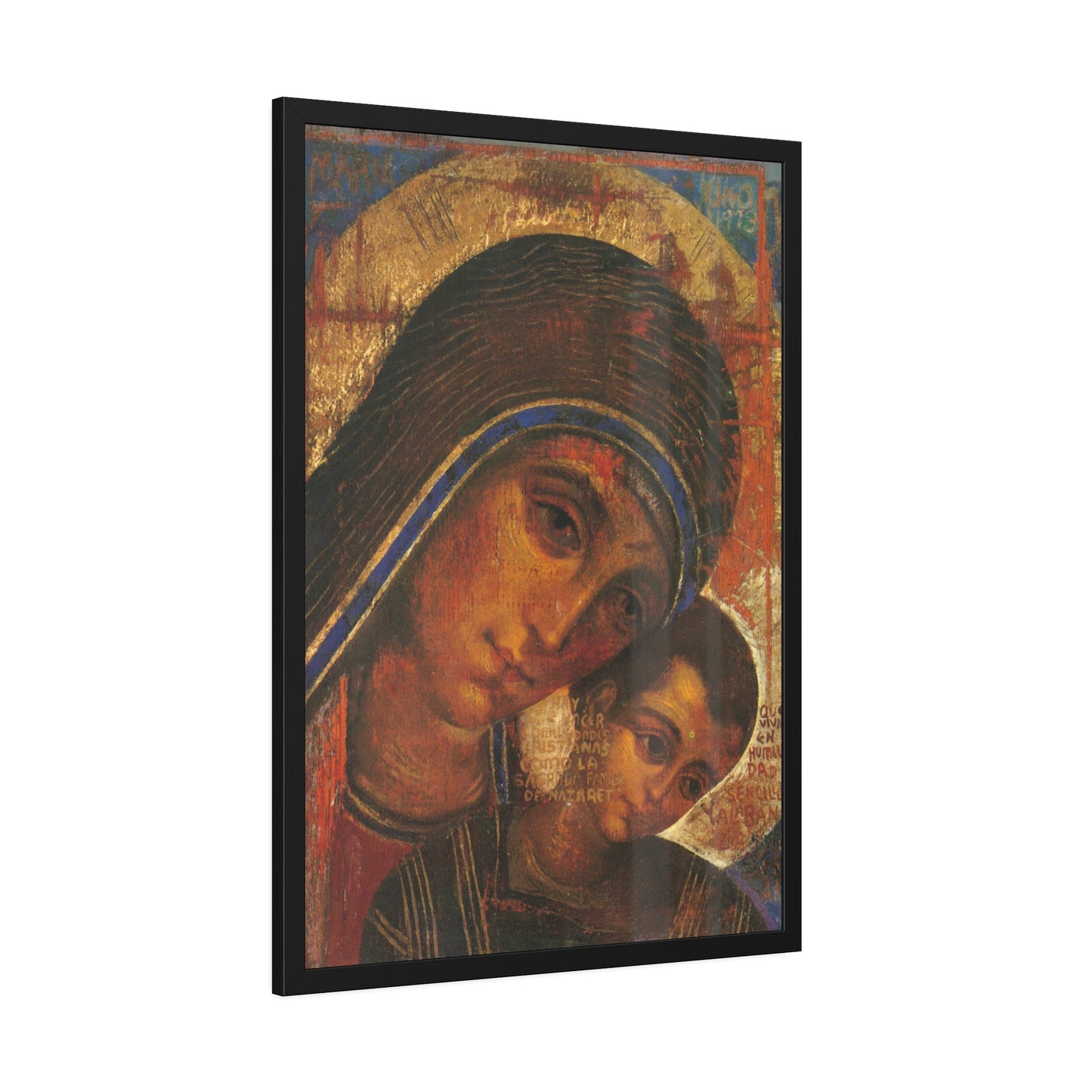 Virgin of the Way Framed Poster