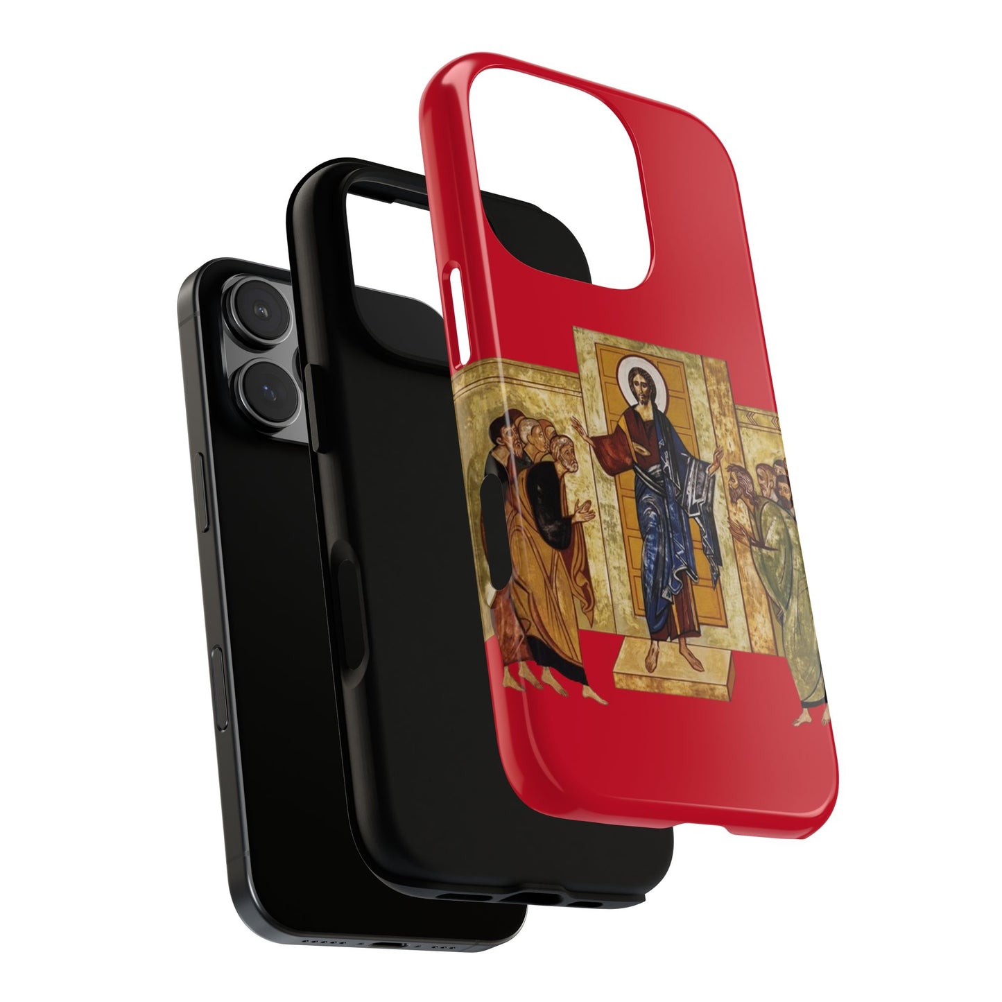 Apparition to the Disciples iPhone's Tough Cases (Red)