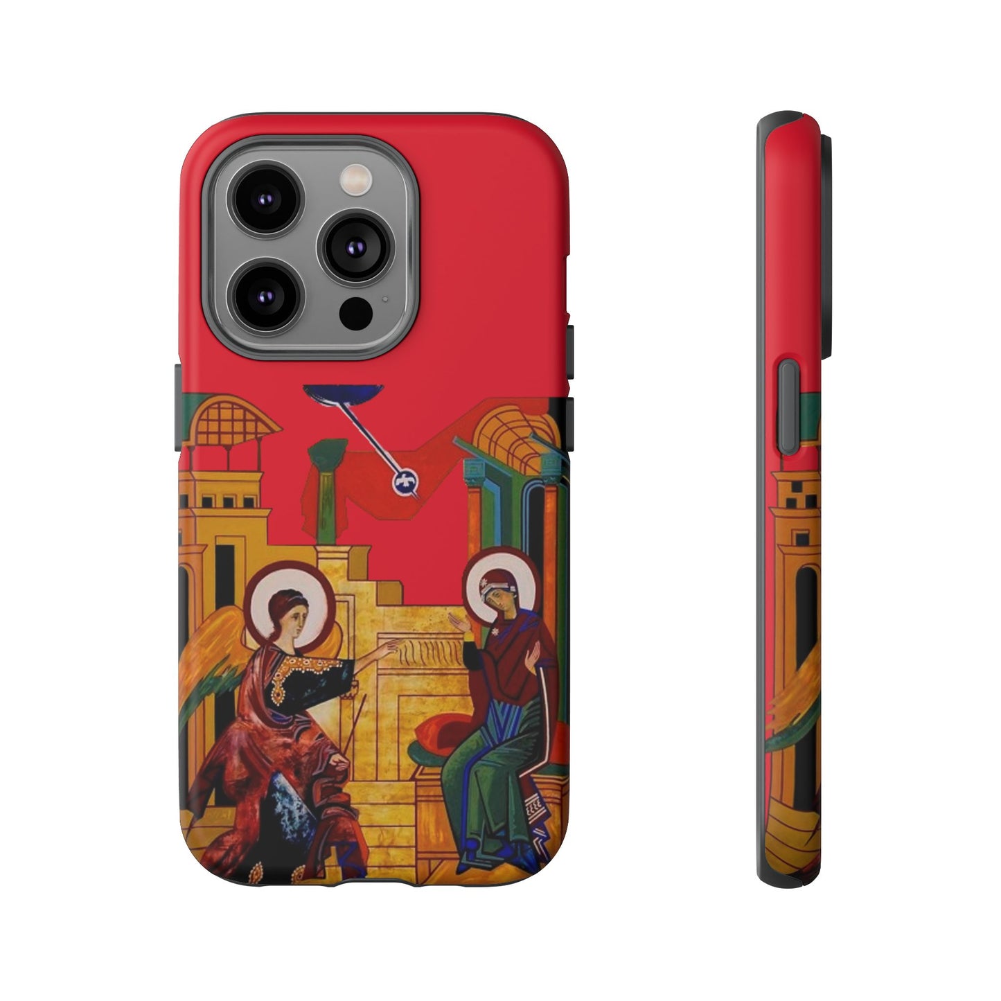 Annunciation Iphone's Tough Cases (Red)