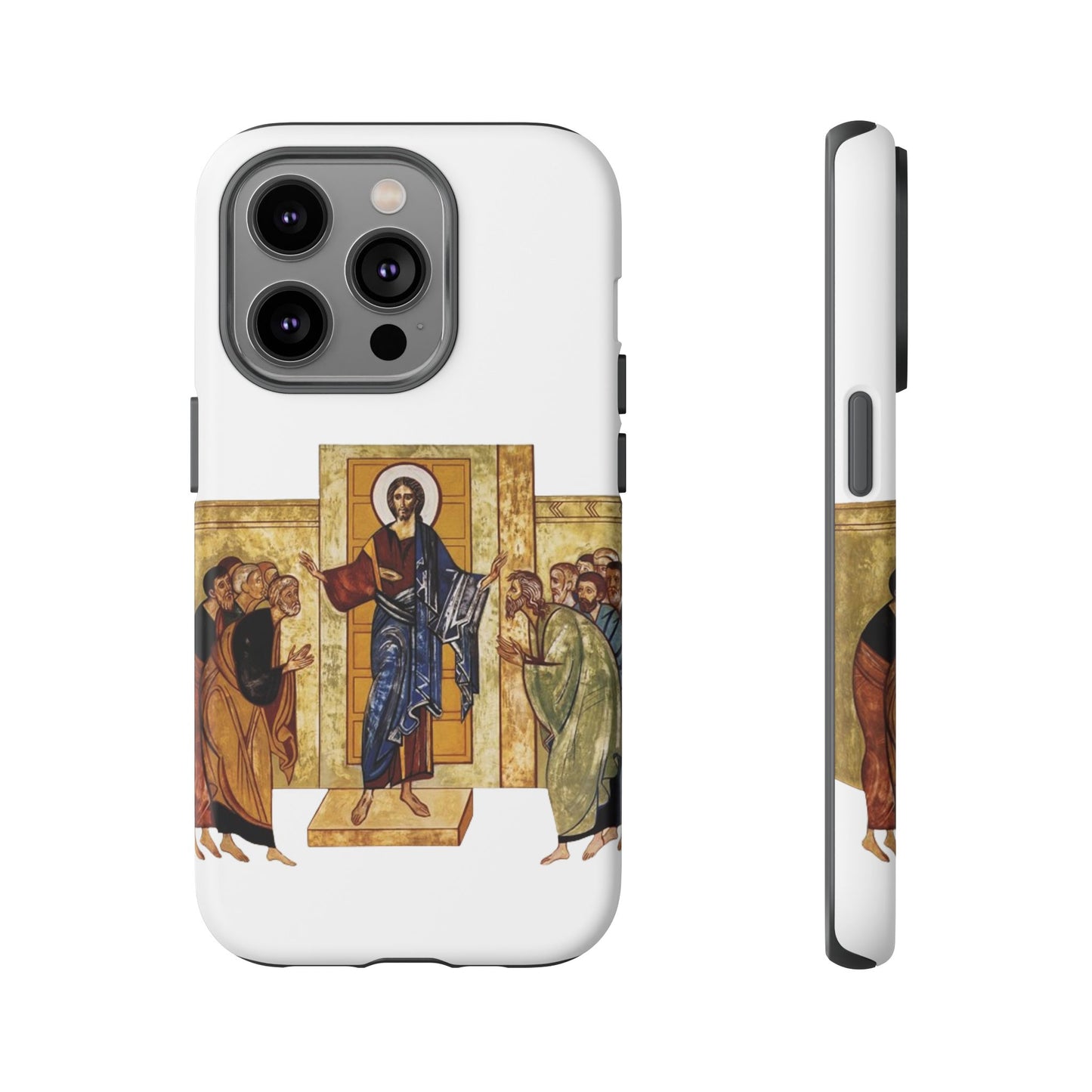 Apparition to the Disciples iPhone's Tough Cases (White)