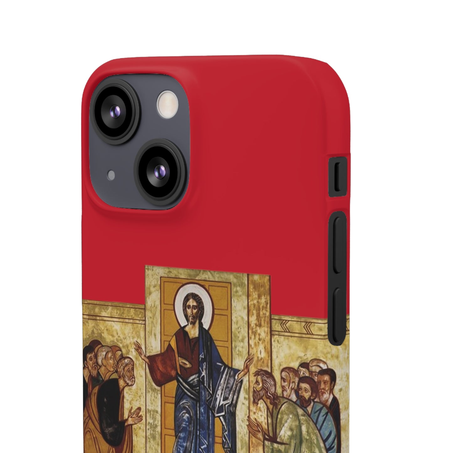 Apparition to the Disciples iPhone's Snap Cases (Red)