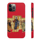 Apparition to the Disciples iPhone's Snap Cases (Red)