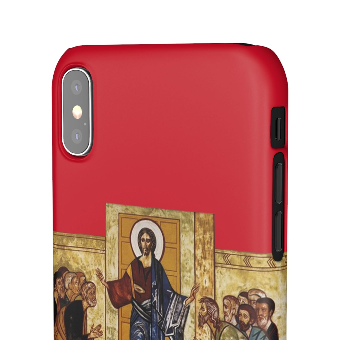 Apparition to the Disciples iPhone's Snap Cases (Red)