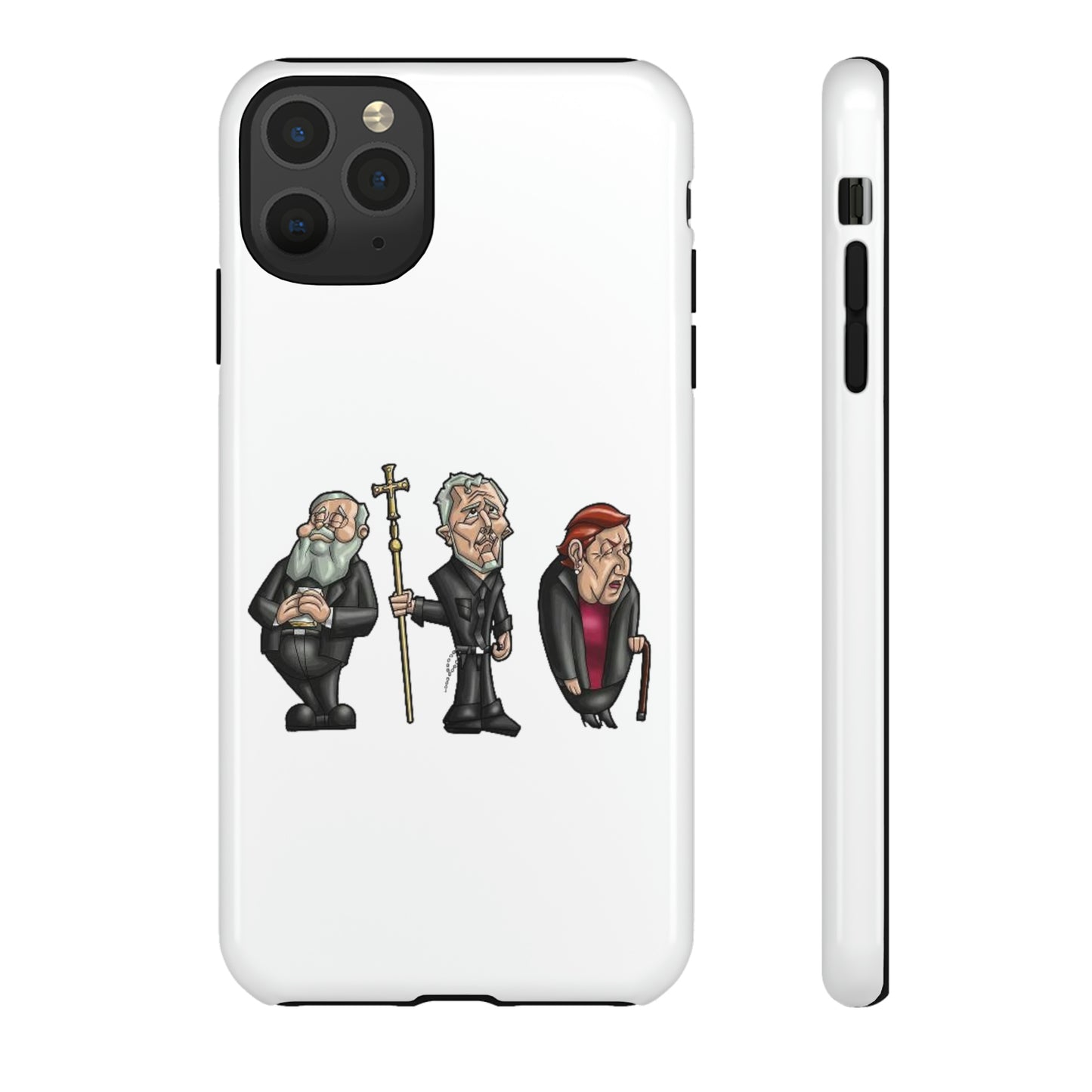 Initiators Cartoon iPhone's white Tough Cases