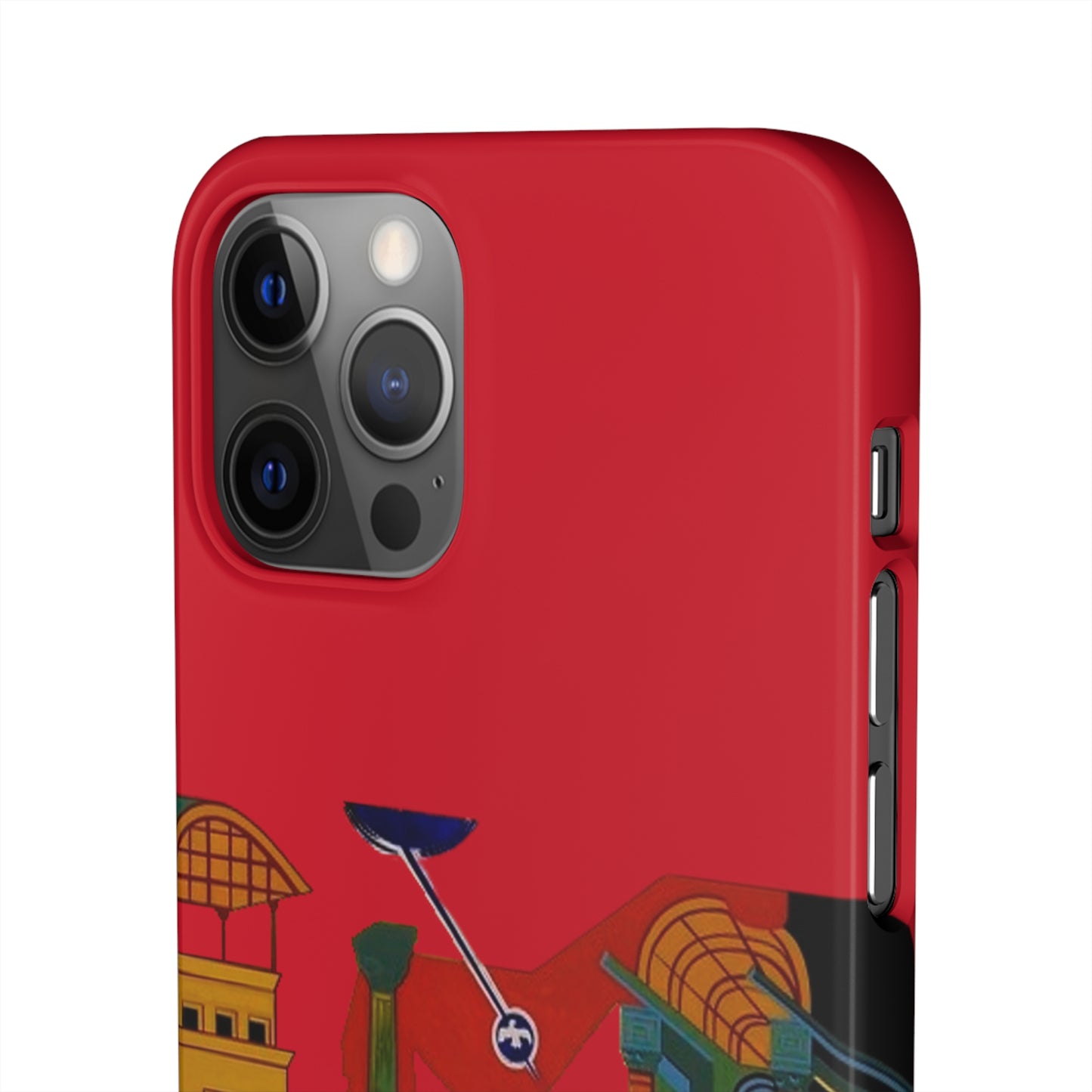 Annunciation Iphone's Snap Cases (Red)