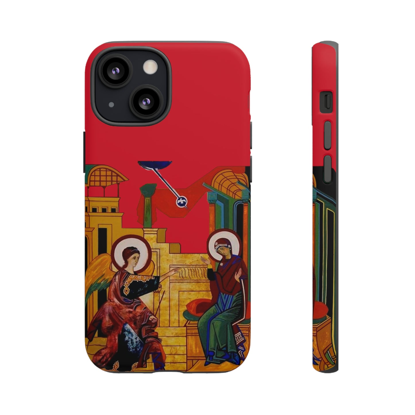 Annunciation Iphone's Tough Cases (Red)