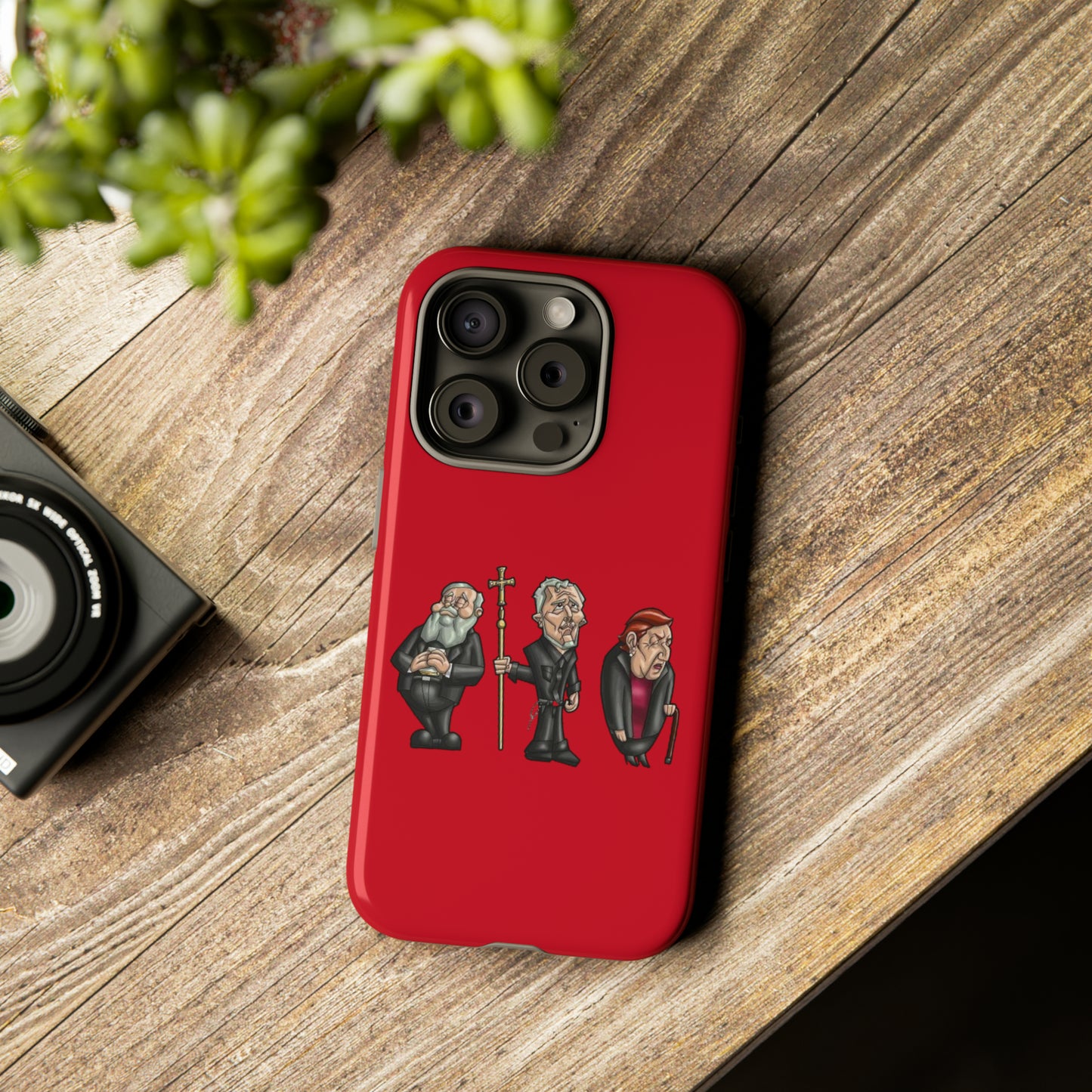 Initiators Cartoon iPhone's Red Tough Cases