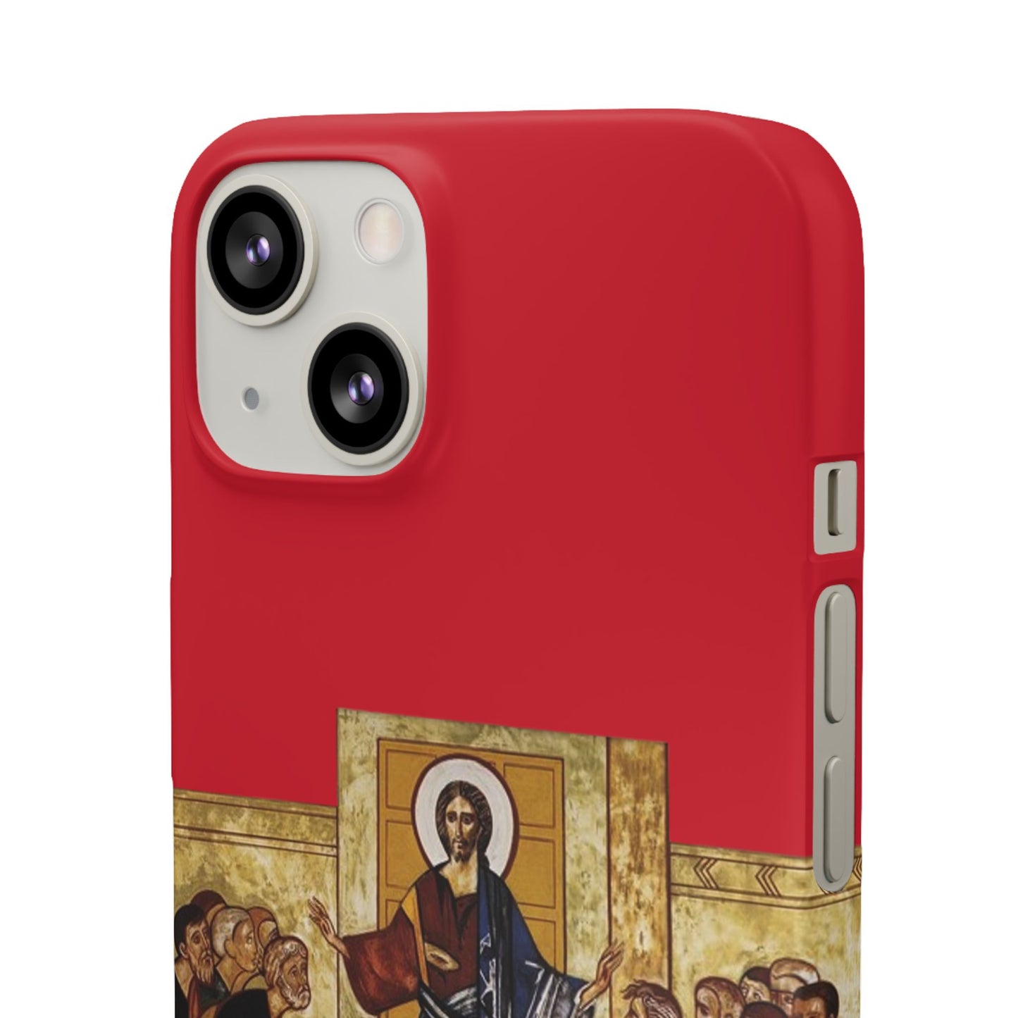 Apparition to the Disciples iPhone's Snap Cases (Red)