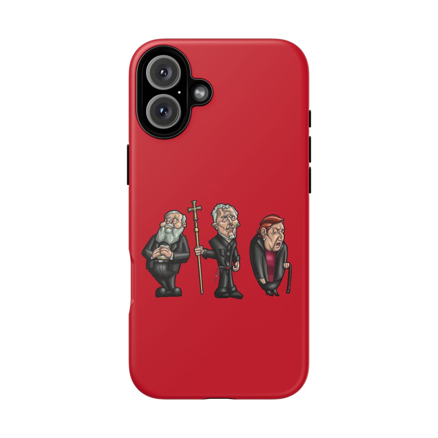 Initiators Cartoon iPhone's Red Tough Cases