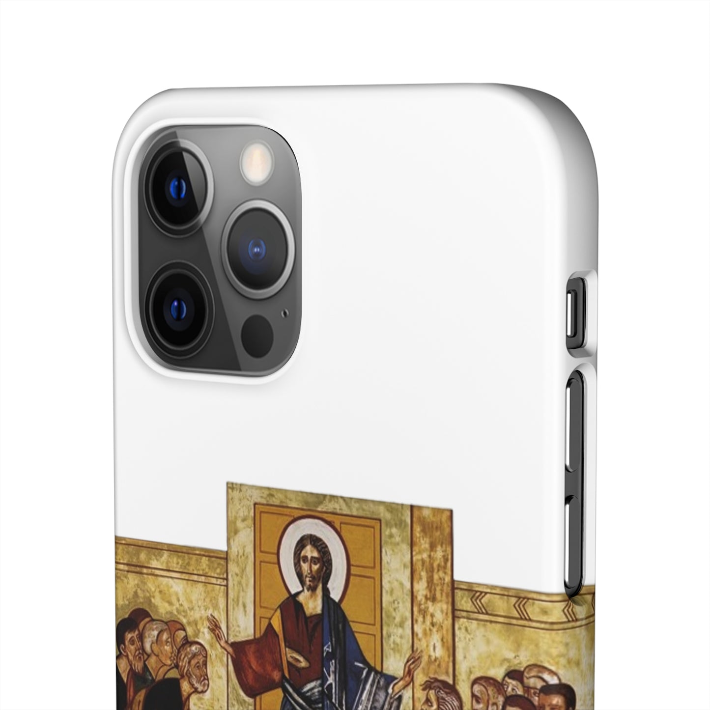 Apparition to the Disciples iPhone's Snap Cases (White)