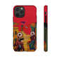 Annunciation Iphone's Tough Cases (Red)