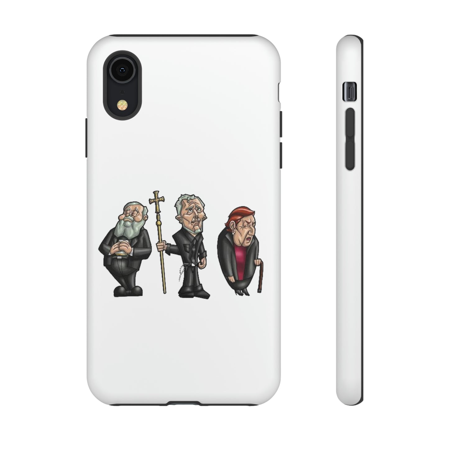 Initiators Cartoon iPhone's white Tough Cases