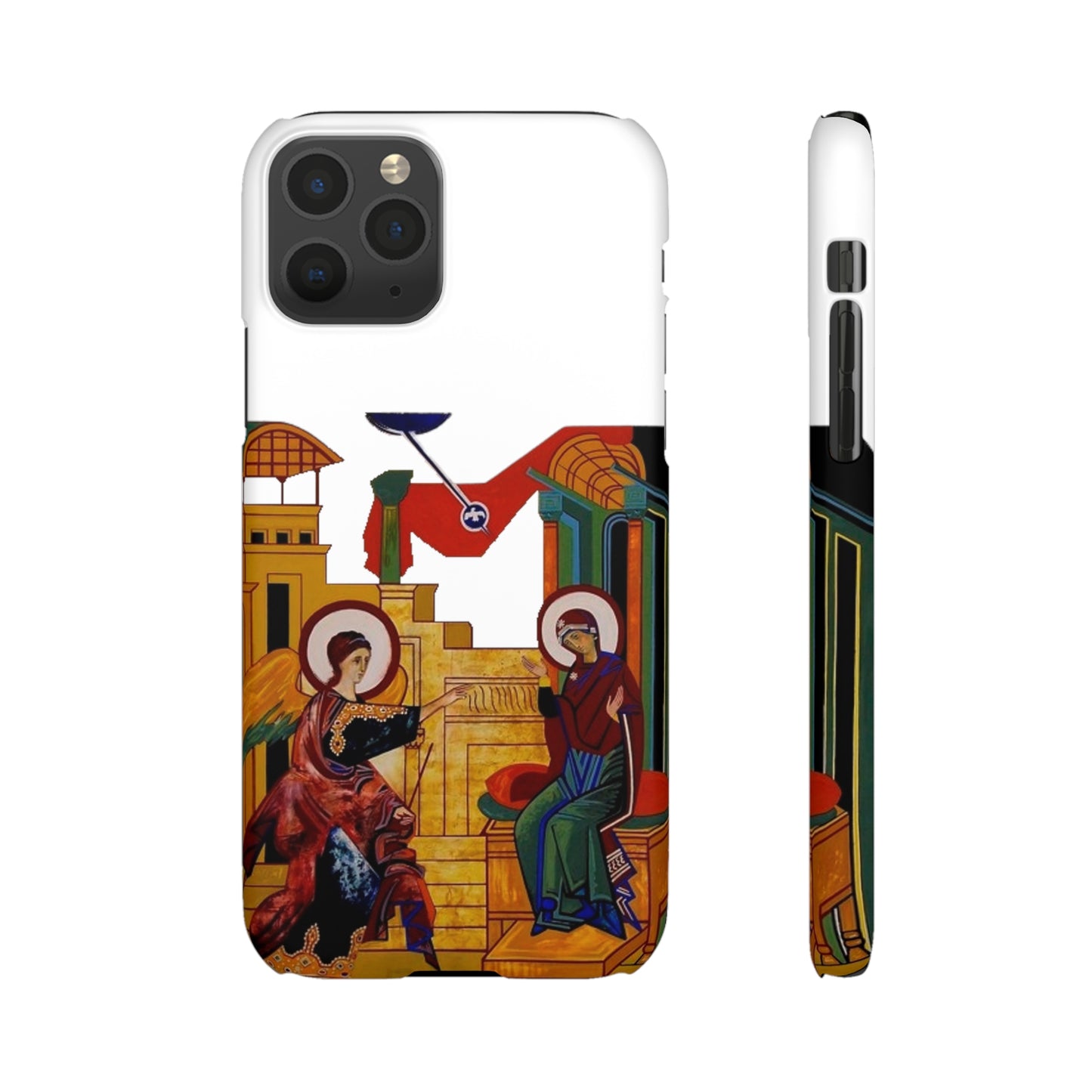 Annunciation Iphone's Snap Cases (White)