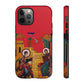 Annunciation Iphone's Tough Cases (Red)