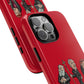 Initiators Cartoon iPhone's Red Tough Cases