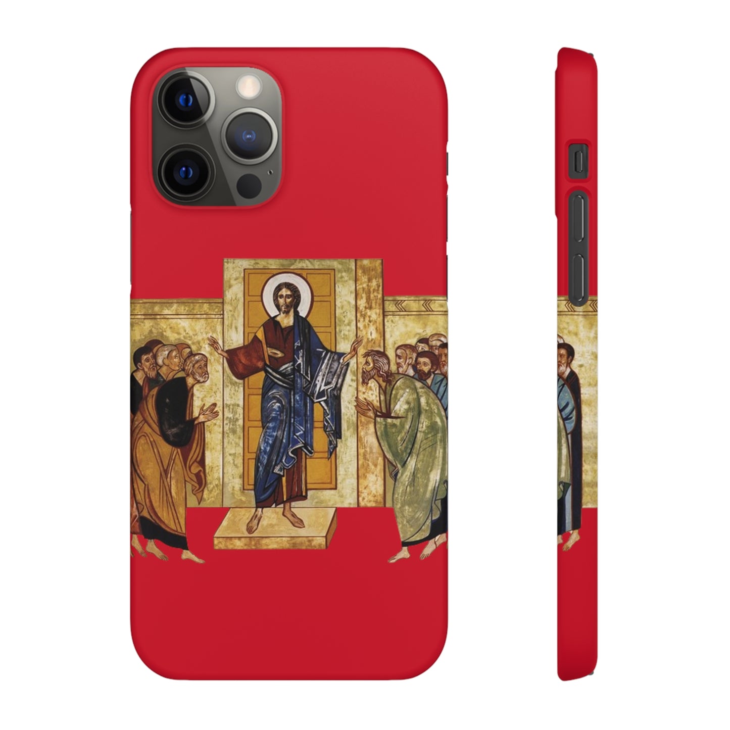 Apparition to the Disciples iPhone's Snap Cases (Red)