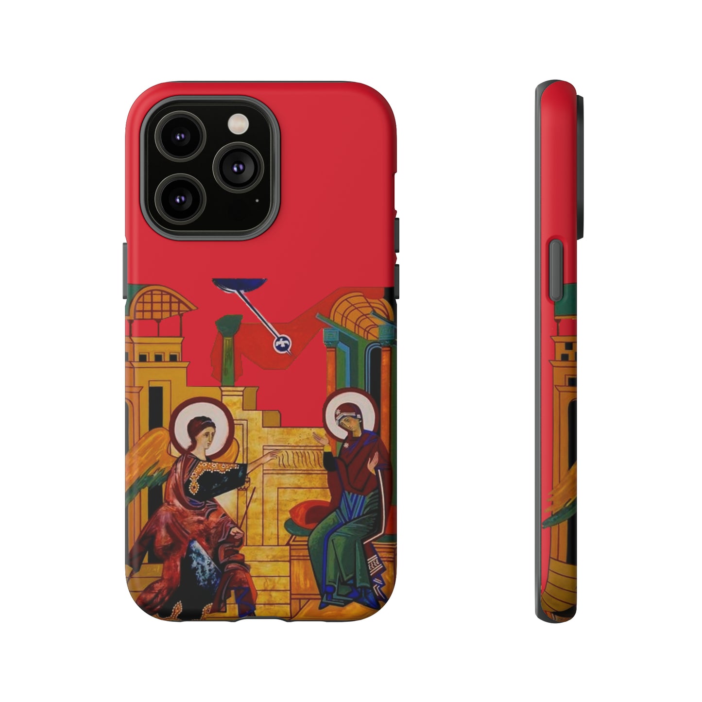 Annunciation Iphone's Tough Cases (Red)