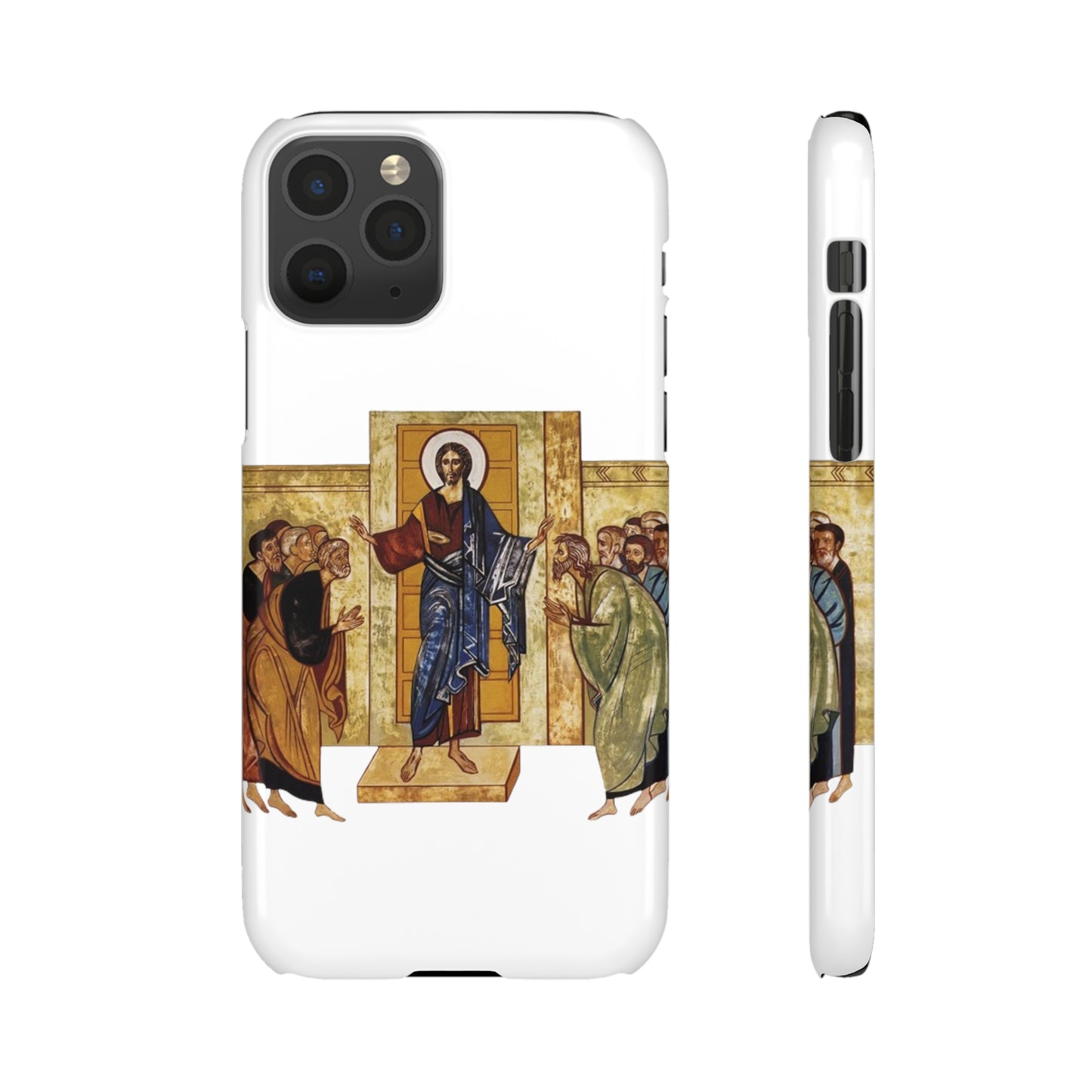 Apparition to the Disciples iPhone's Snap Cases (White)