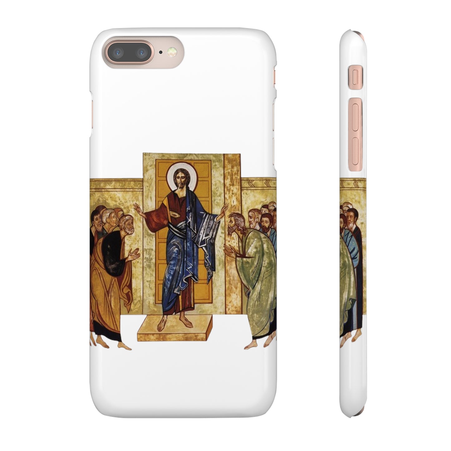 Apparition to the Disciples iPhone's Snap Cases (White)