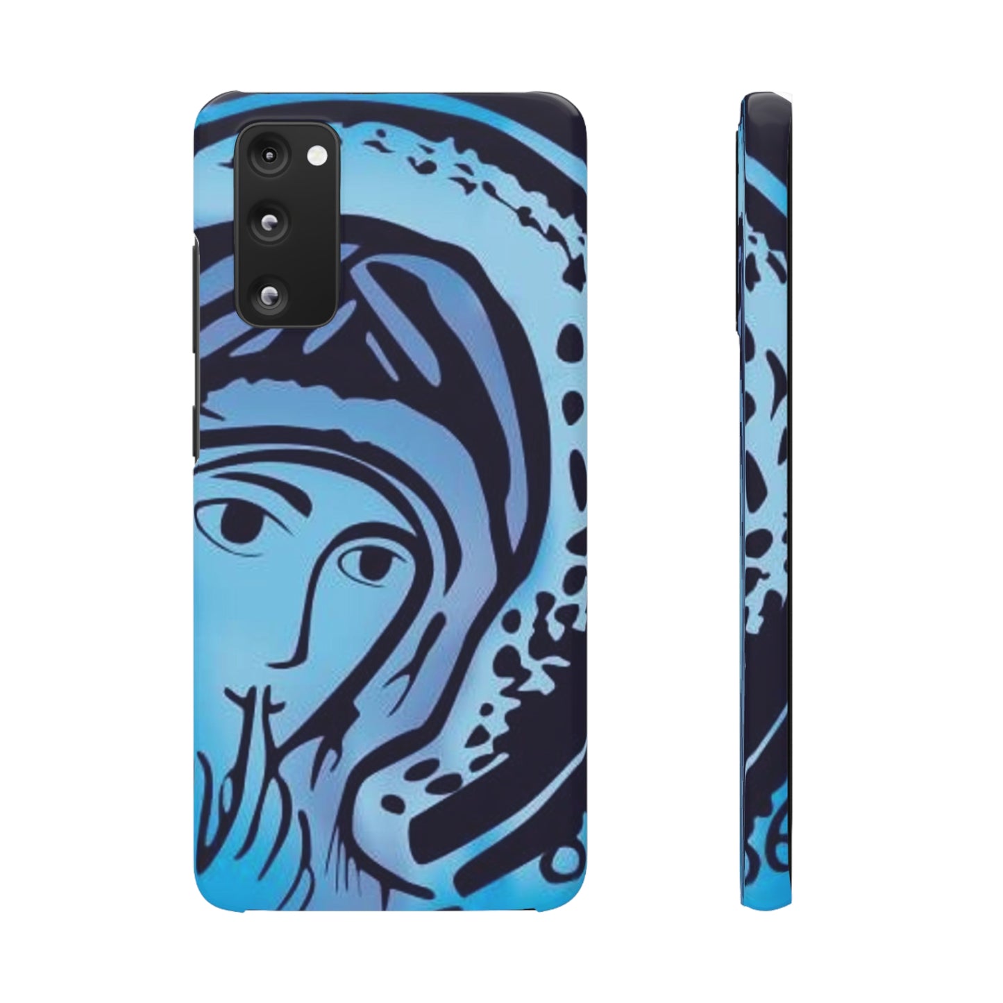 Virgin of Silence Samsung Galaxy's Snap Cases