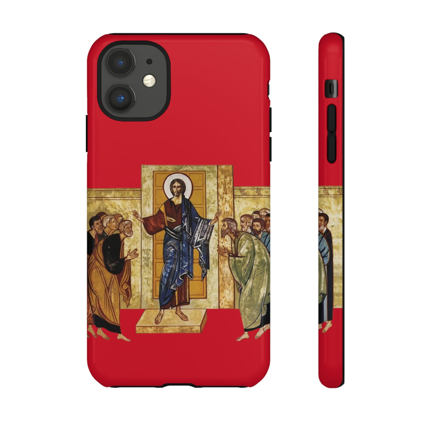 Apparition to the Disciples iPhone's Tough Cases (Red)