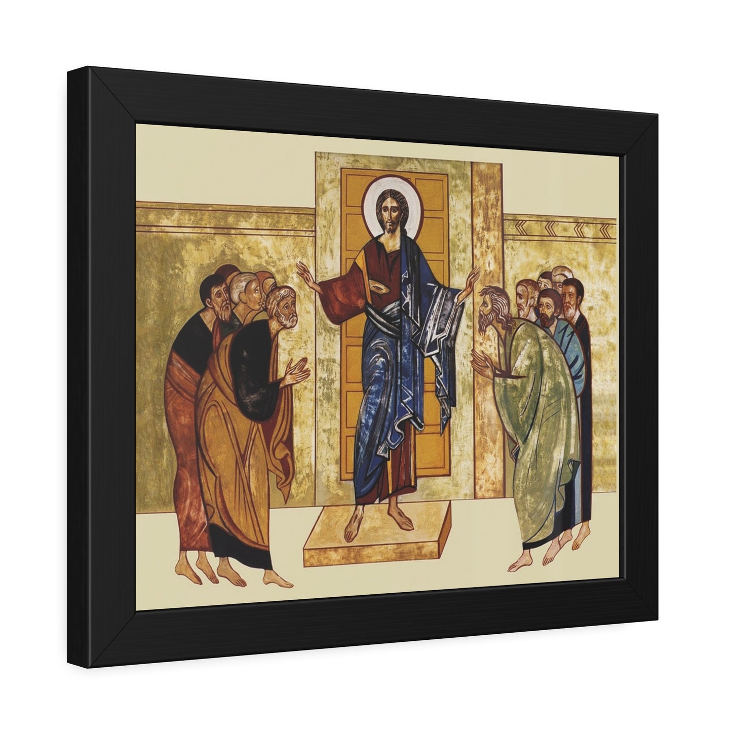 Appearance to the disciples Framed Paper