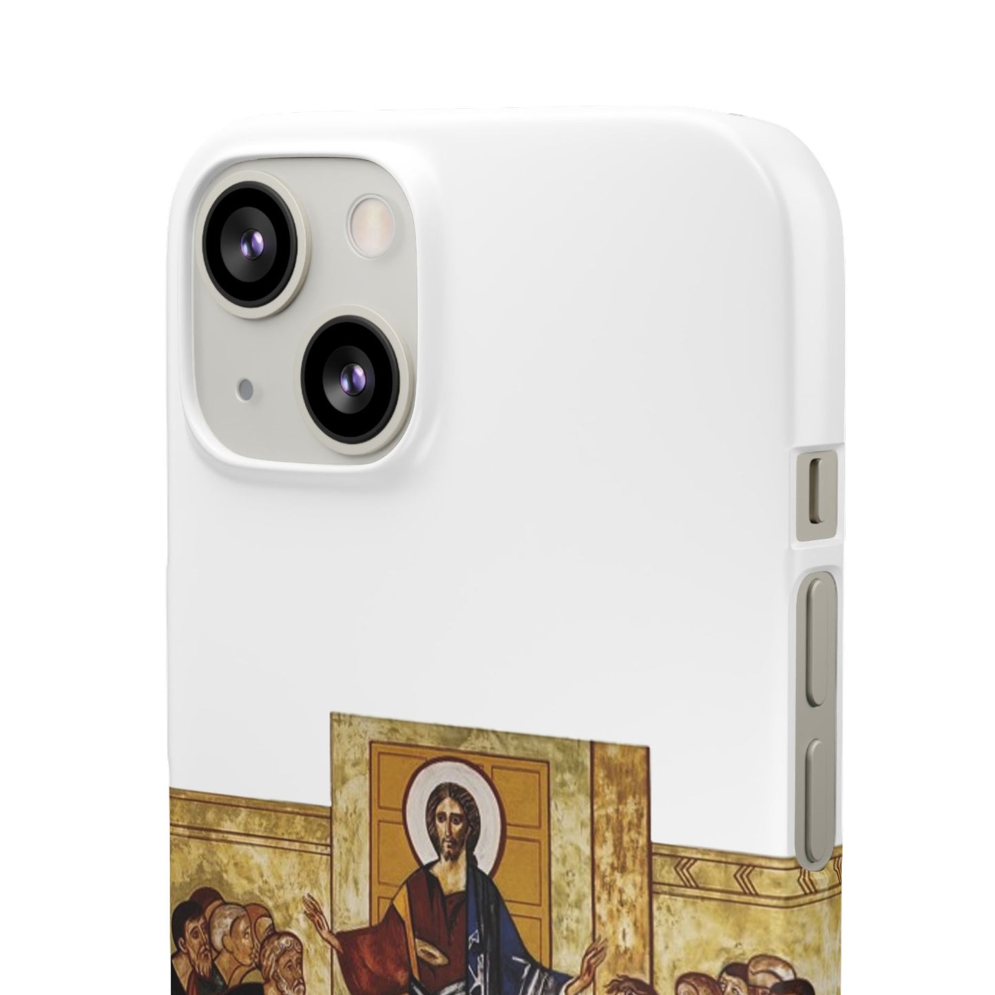 Apparition to the Disciples iPhone's Snap Cases (White)