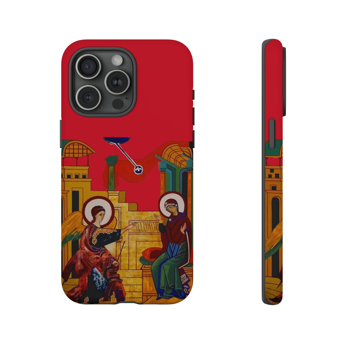 Annunciation Iphone's Tough Cases (Red)