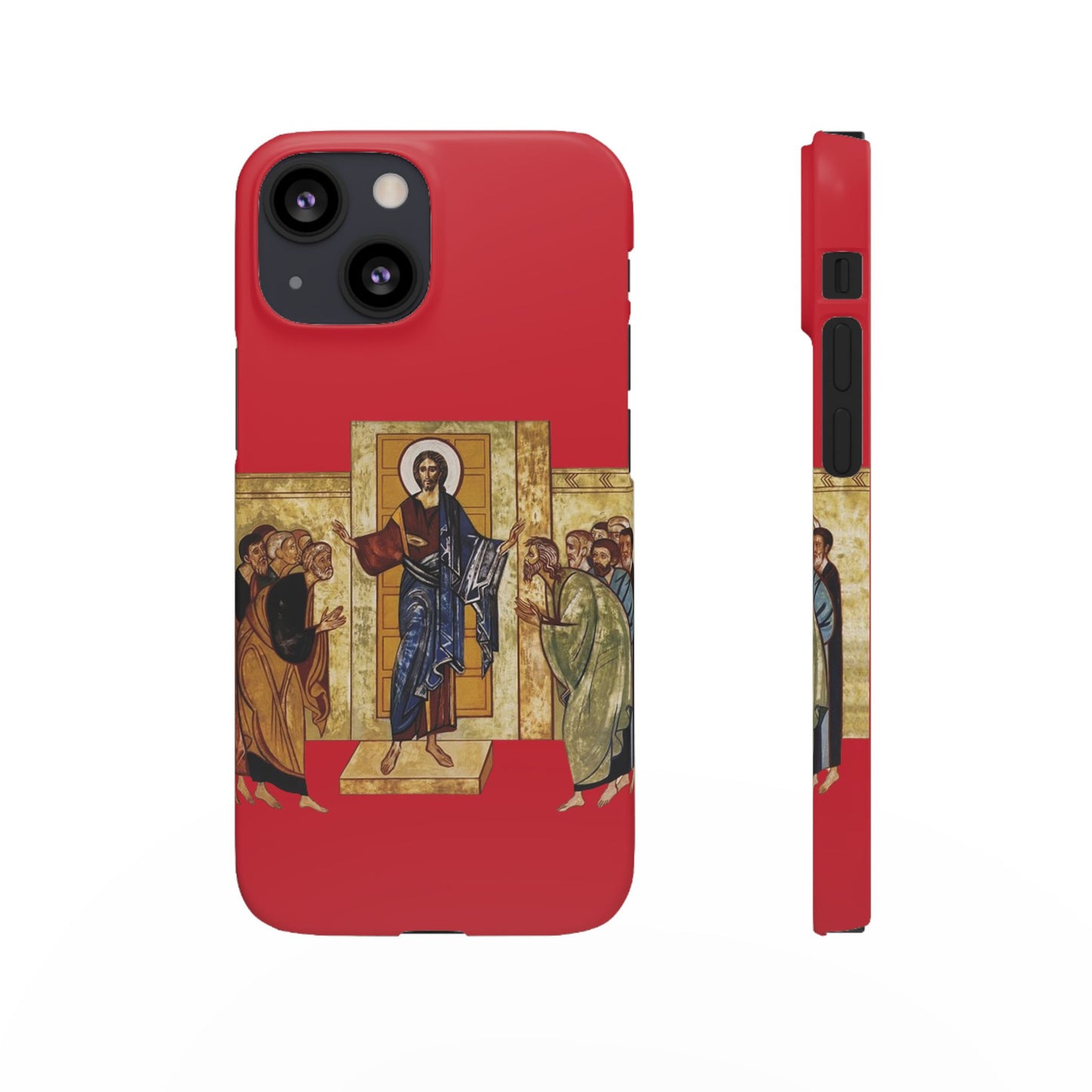 Apparition to the Disciples iPhone's Snap Cases (Red)