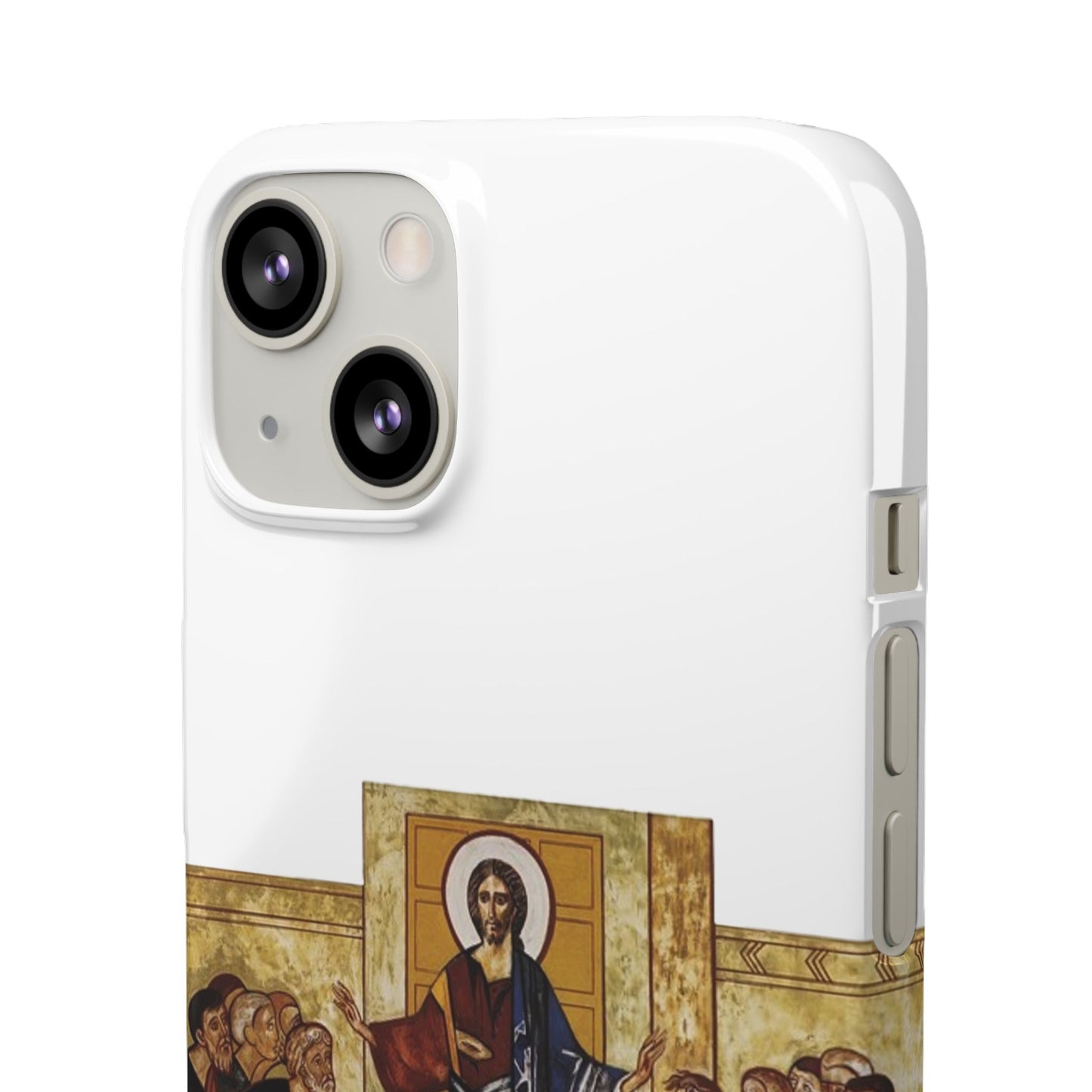 Apparition to the Disciples iPhone's Snap Cases (White)