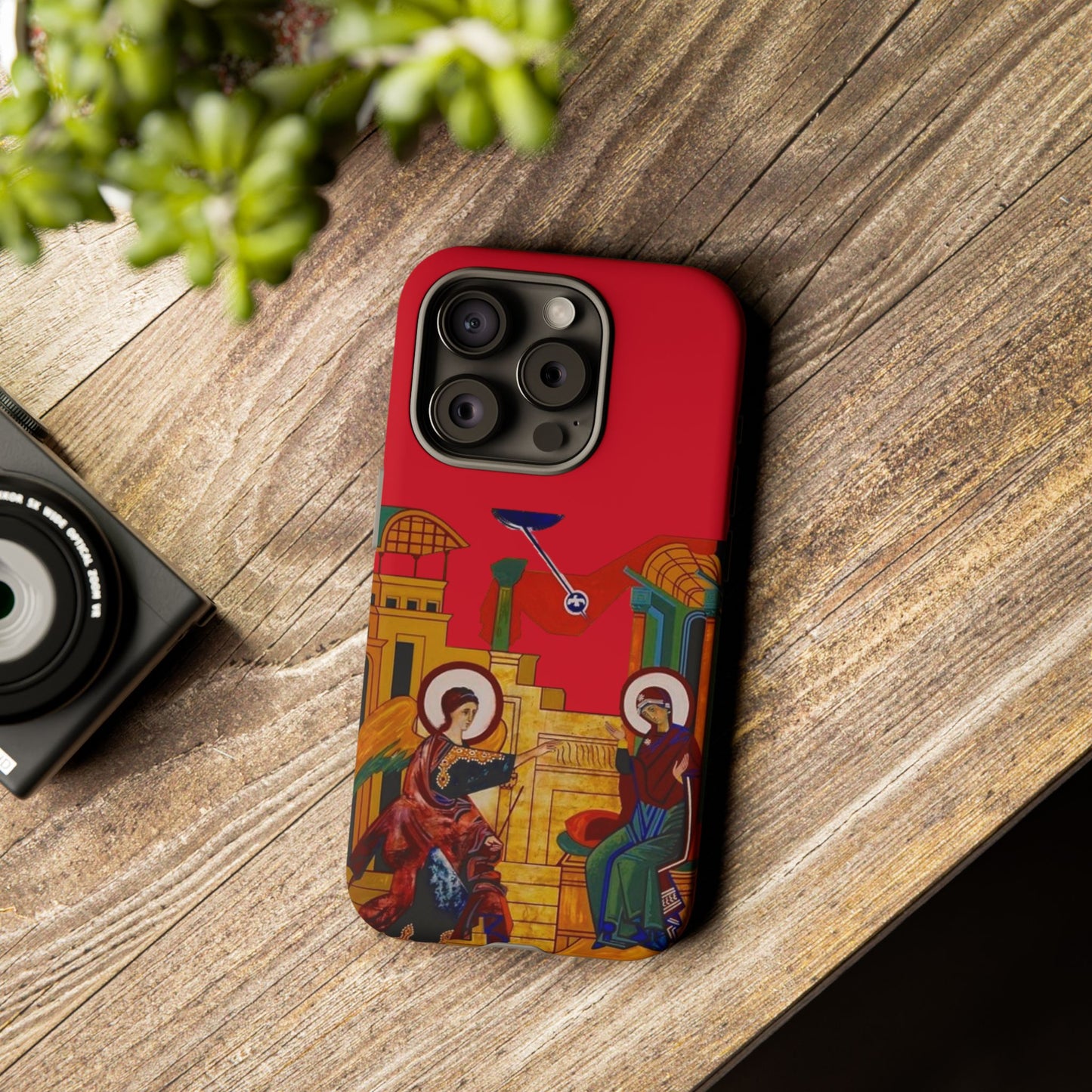 Annunciation Iphone's Tough Cases (Red)