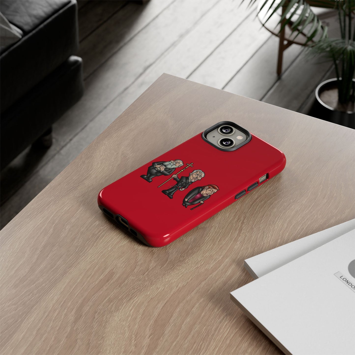 Initiators Cartoon iPhone's Red Tough Cases