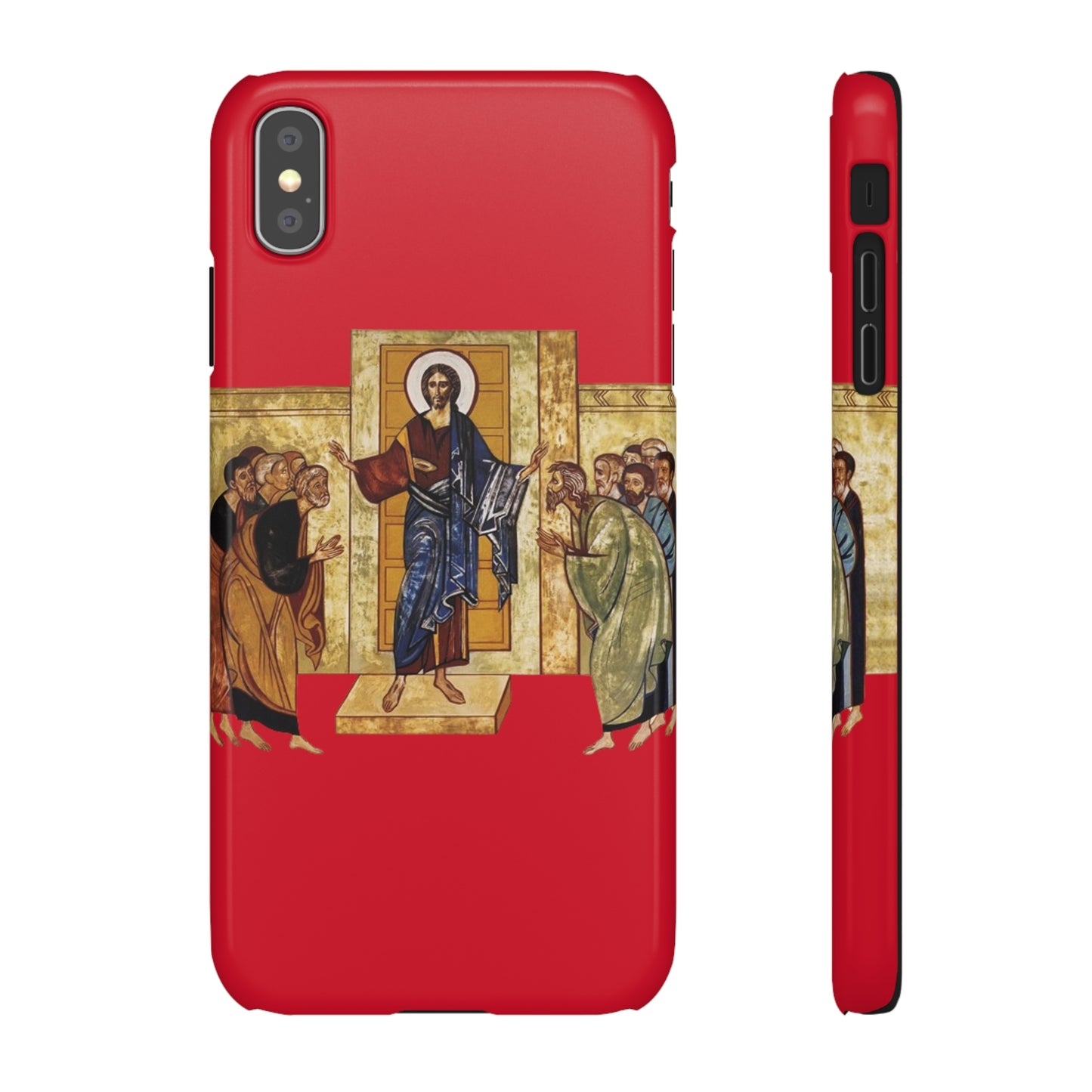 Apparition to the Disciples iPhone's Snap Cases (Red)