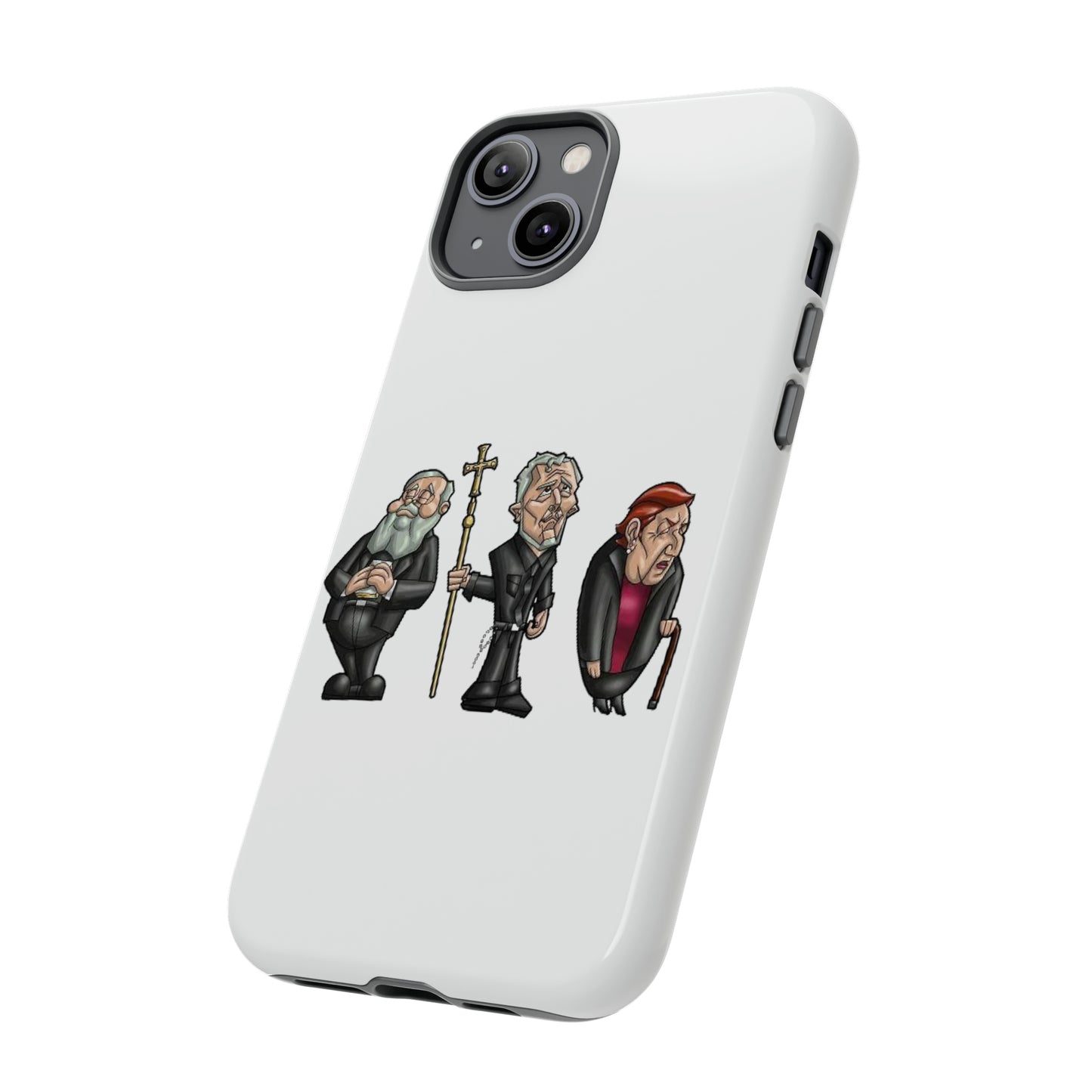 Initiators Cartoon iPhone's white Tough Cases