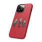 Initiators Cartoon iPhone's Red Tough Cases