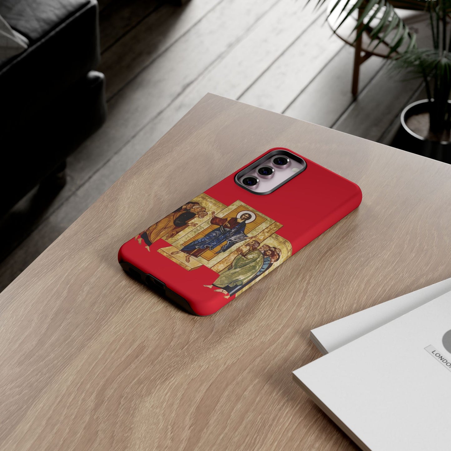 Apparition to the Disciples Samsung Galaxy's Tough Cases (Red)