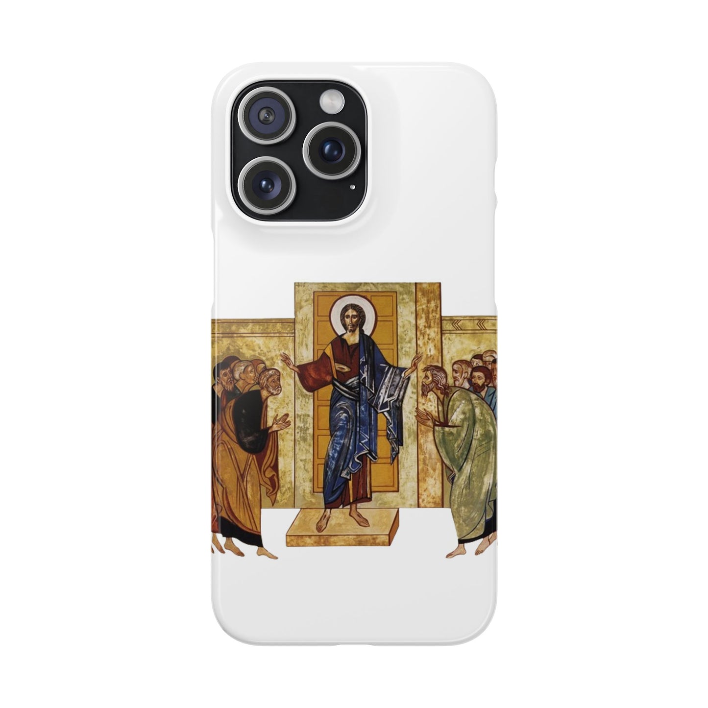 Apparition to the Disciples iPhone's Snap Cases (White)