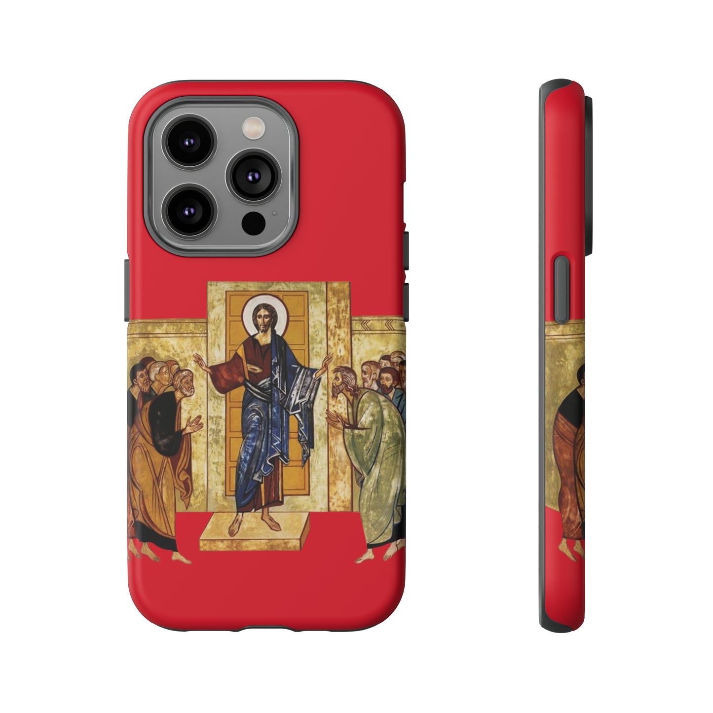 Apparition to the Disciples iPhone's Tough Cases (Red)