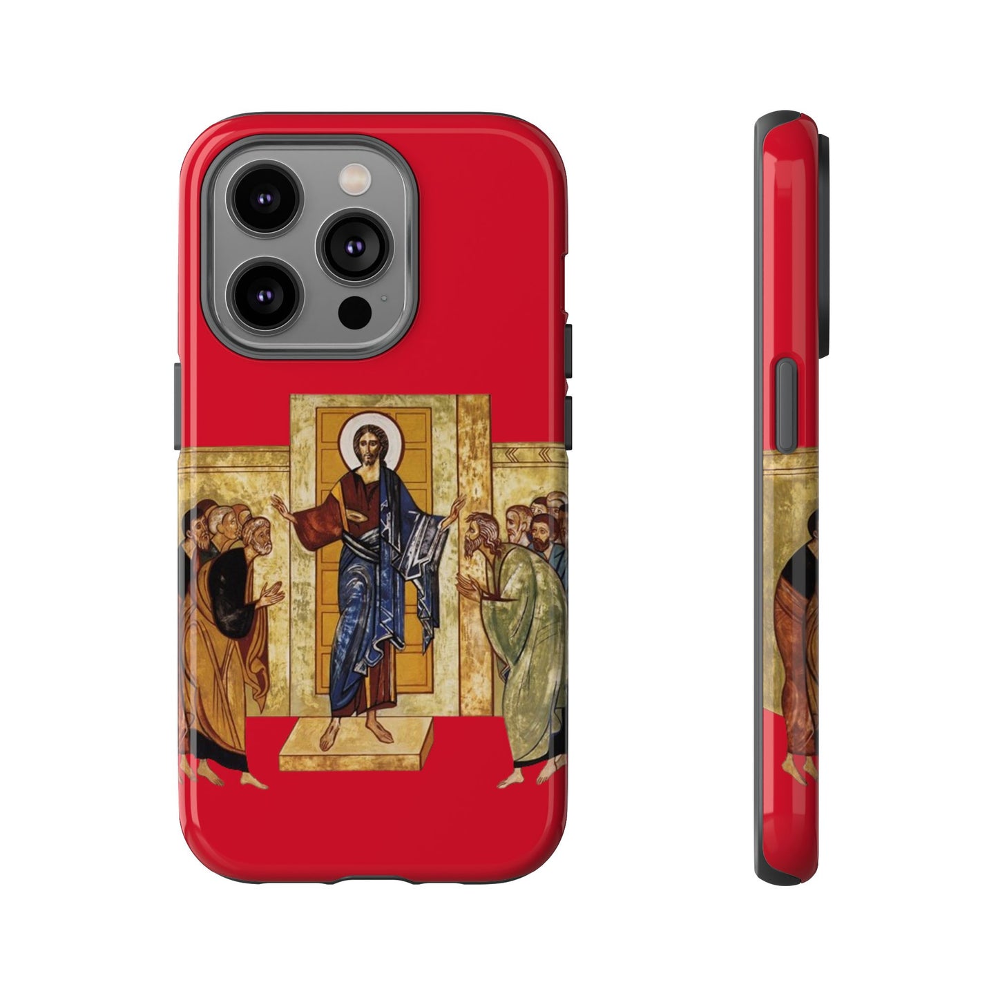 Apparition to the Disciples iPhone's Tough Cases (Red)