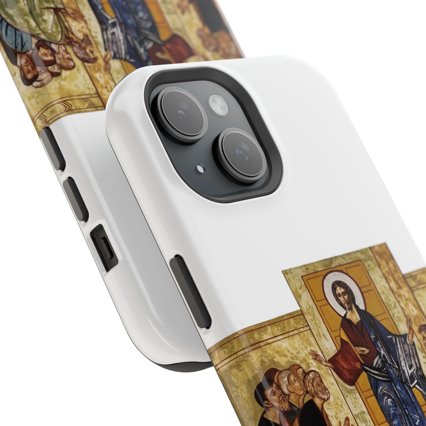 Apparition to the Disciples iPhone's MagSafe Tough Cases (White)