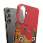 Annunciation Samsung Galaxy's Snap Cases (Red)