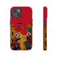 Annunciation Iphone's Tough Cases (Red)