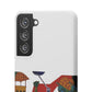 Annunciation Samsung Galaxy's Snap Cases (White)