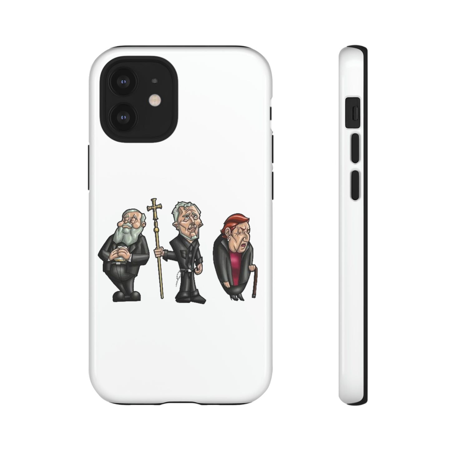 Initiators Cartoon iPhone's white Tough Cases