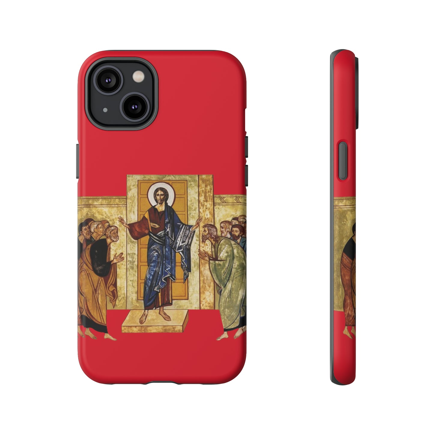 Apparition to the Disciples iPhone's Tough Cases (Red)