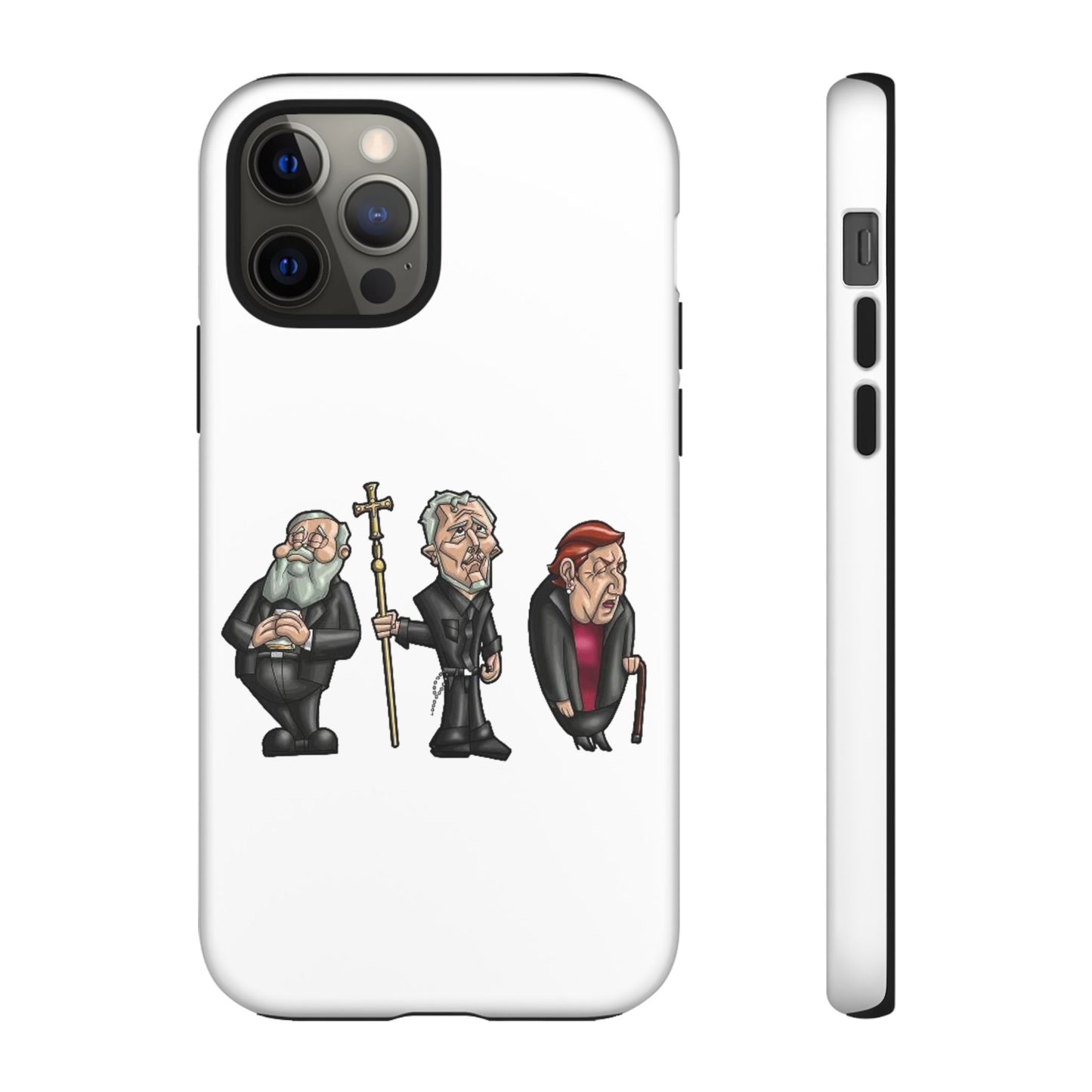 Initiators Cartoon iPhone's white Tough Cases