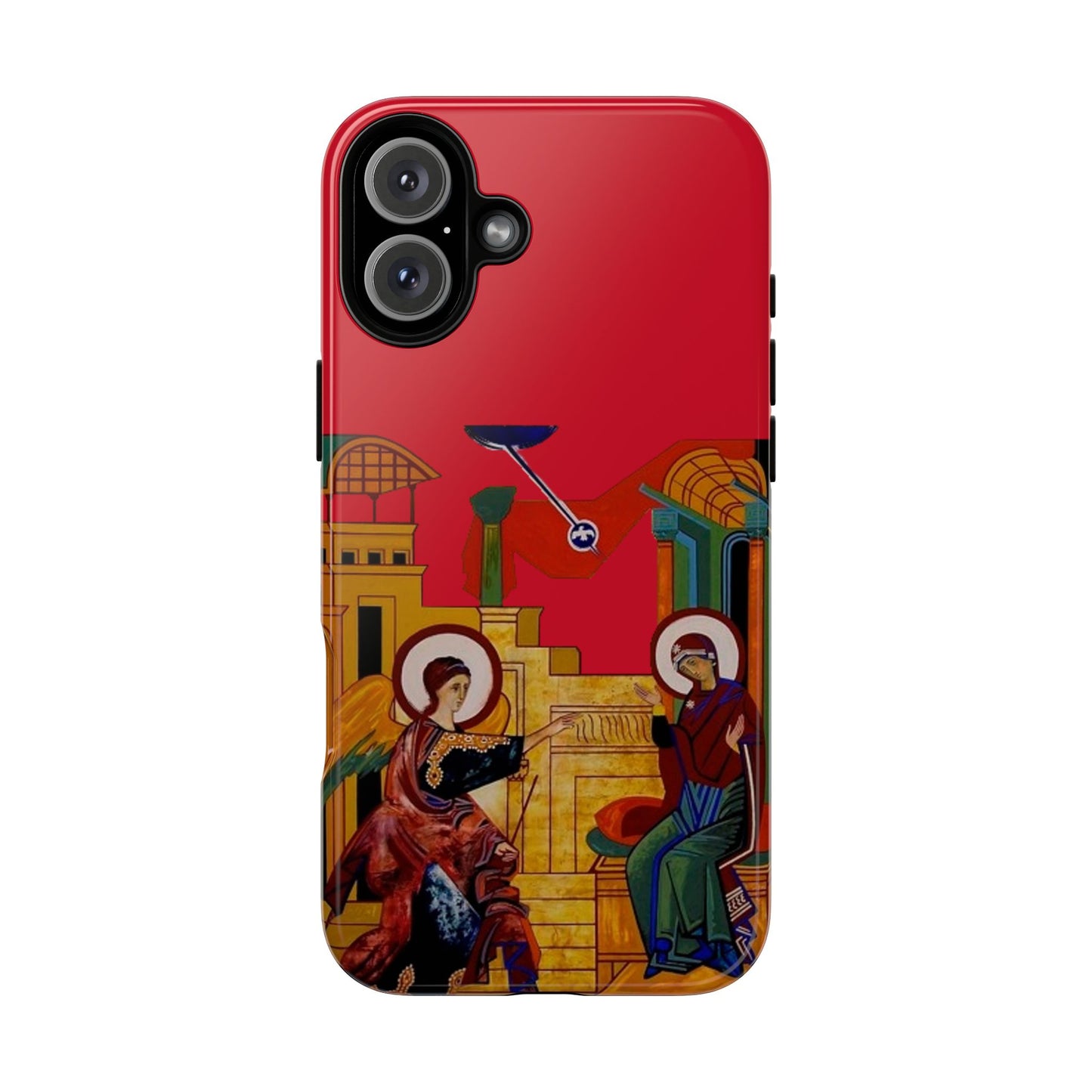 Annunciation Iphone's Tough Cases (Red)