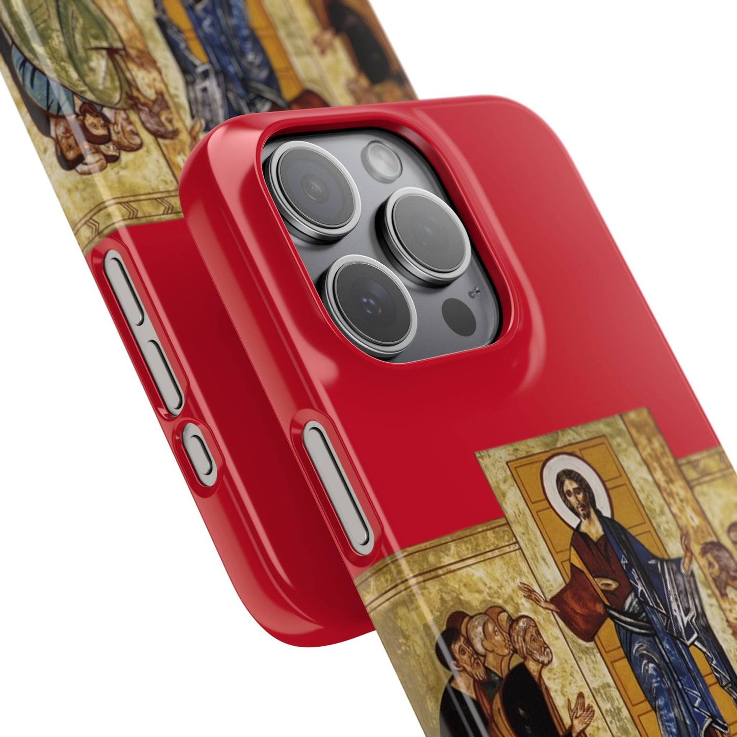 Apparition to the Disciples iPhone's Snap Cases (Red)